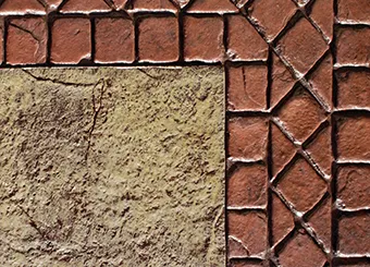 4" Tumbled Edge Stone Border